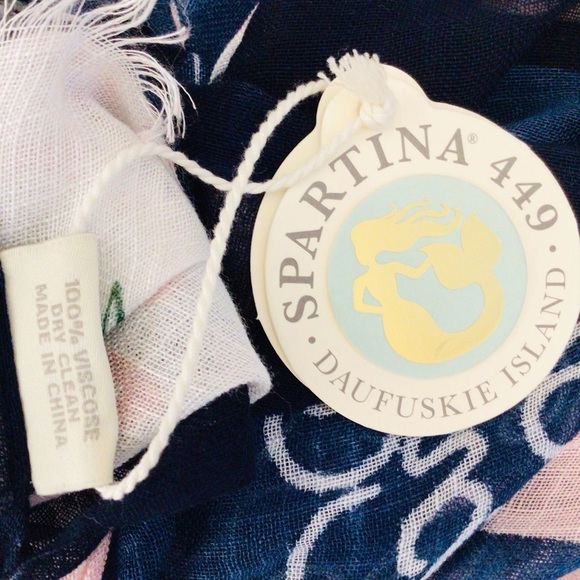 NWT Spartina 449 scarf wrap women California - Picture 5 of 10